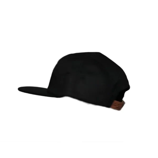 Black Fabric Cap - Image 5